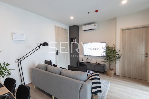 2 Beds Large Room High Fl 20+ City View Fully furnished New Condo Good Lacation Close To MRT Phra Ram 9 220 m. @ NUE District R9