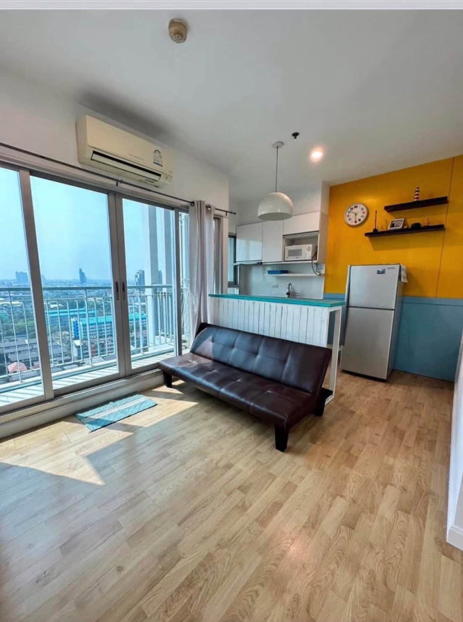 picture ðĨ Corner unit, 20th floor with a beautiful view! 35 sq.m. for just 9,980 Baht ðĨ If you're looking for a spacious, comfortable unit with - 5/8