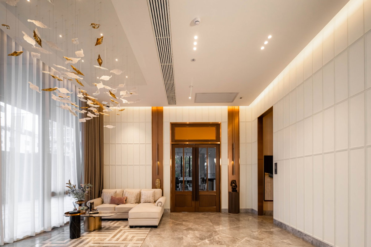 รูป ให้เช่า One Altitude  Charoenkrung  ** 130,000 บ./ ด. ***  ขนาด 132 ตร.ม.  3ห้องนอน 3ห้อง 1ห้องนั่งเล่น  +ห้องแม่บ้าน  ชั้น 10, 11  - รูปที่ 47/57