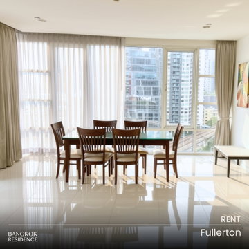 Rental Condo 💎 Fullerton Sukhumvit, 3BR 172sq.m. 95K 💎 Spacious Unit in a Prime Sukhumvit Location, Great Value, Near BTS Ekkamai