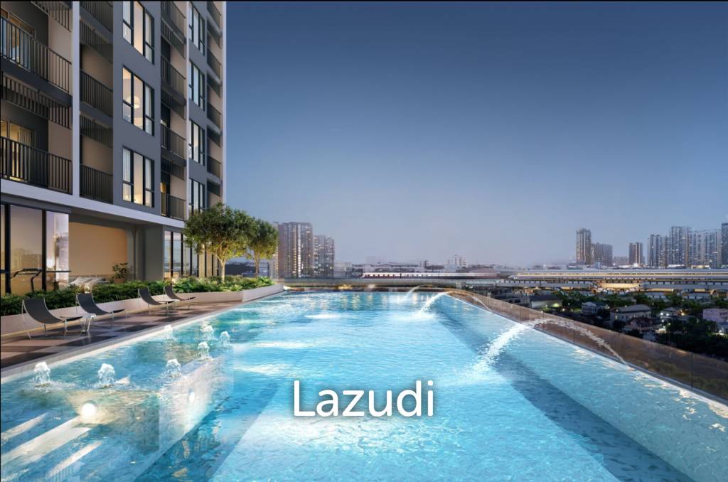 picture 63 sqm modern 2 bedroom condo on 12th floor in Bukkhalo Thon Buri - 9/13