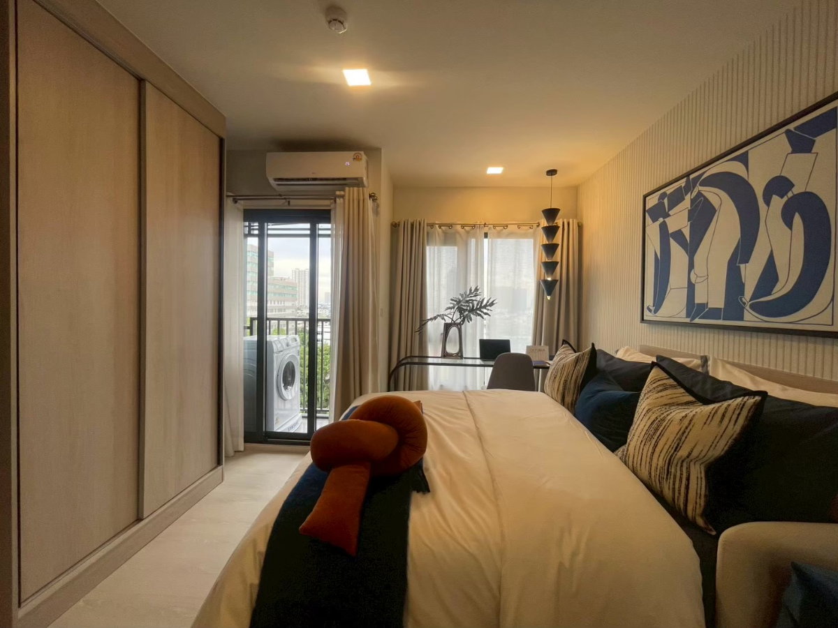 รูป FLO by Sansiri 24 ตร.ม. พร้อมเฟอร์ฯ เริ่ม 2.89 ล้าน พร้อมอยู่ | คุณปุ้ย Sansiri 099-449-2665* - รูปที่ 7/11