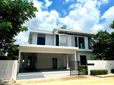 บ้านเดี่ยวให้เช่า : 🔥 [ให้เช่า] Mantana Bangna KM.15 — 🏡 บ้านหรู 4 ห้องนอน พร้อมห้องแม่บ้านและที่จอดรถ 4 คัน ใกล้ Mega Bangna! ✨