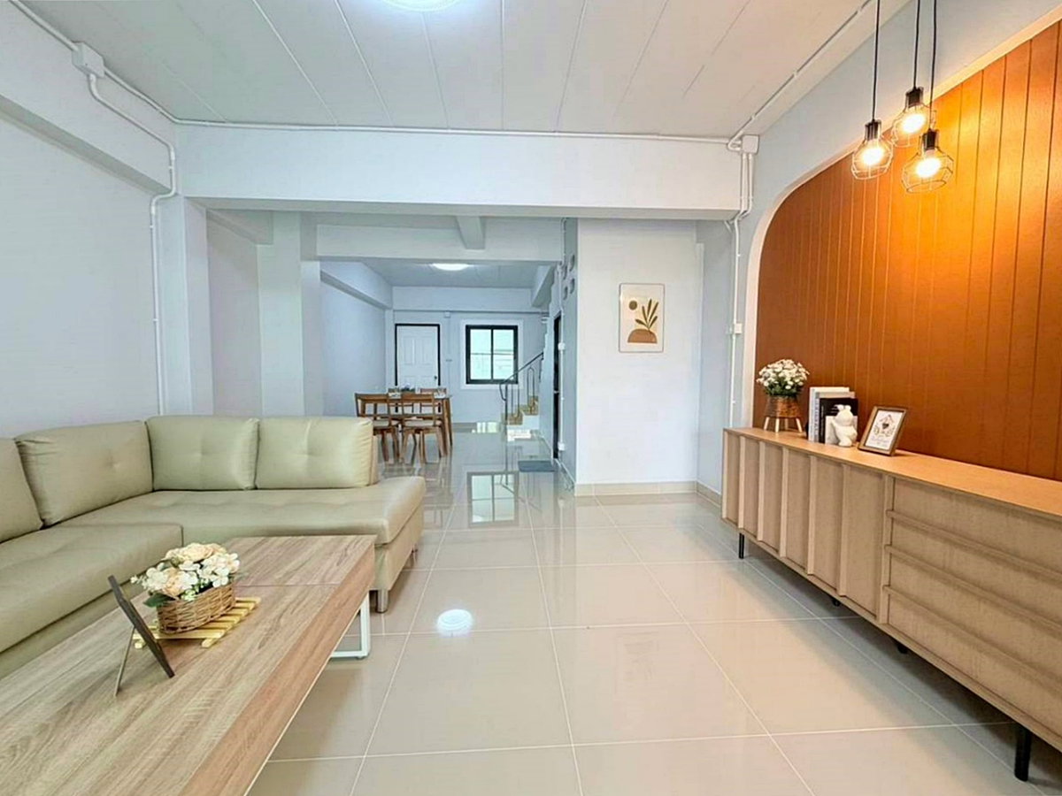 รูป บ้านสวย  หลังมุม มีระเบียงหน้าบ้าน #หมู่บ้าน ป.ผาสุข นิเวศน์ บางบัวทอง ใกล้เซ็นทรัล เวสเกต - รูปที่ 6/23