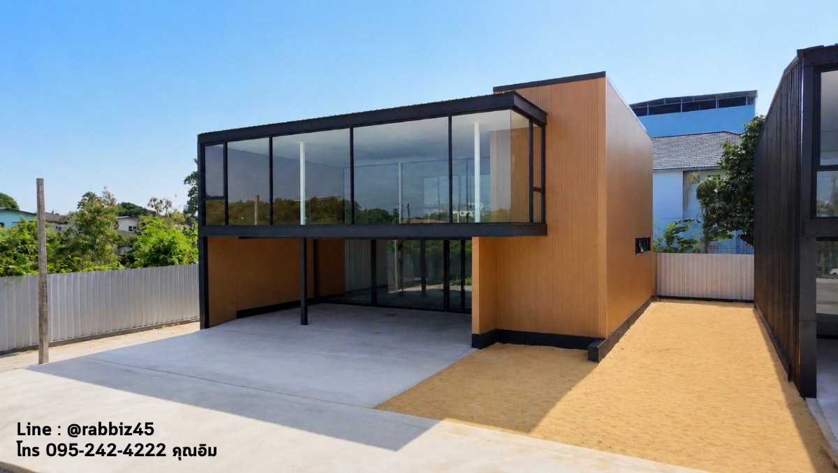 รูป อาคารสุดท้าย พร้อมเข้าใช้ทันที! Modern Standalone Office & Showroom ทำเลพระราม 2 ซอย 28 - รูปที่ 4/10