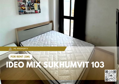 คอนโดให้เช่า : ให้เช่า ✨ IDEO Mix Sukhumvit 103 ✨ เฟอร์นิเจอร์ และ เครื่องใช้ไฟฟ้าครบ ใกล้ BTS อุดมสุข