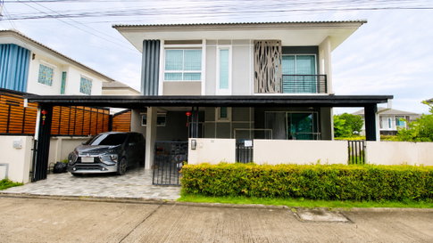 ขายบ้านเดี่ยว 2 ชั้นหลังมุม Casa Ville Rayong 53 ตร.วา ใกล้หาดสุชาดาเพียง 3 กม.เนินพระ ระยอง