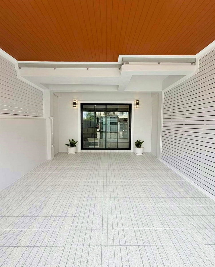 รูป บ้านสวย  หลังมุม มีระเบียงหน้าบ้าน #หมู่บ้าน ป.ผาสุข นิเวศน์ บางบัวทอง ใกล้เซ็นทรัล เวสเกต - รูปที่ 4/23