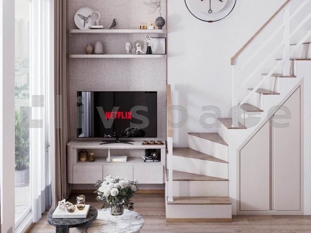 รูป ▚ L1CC03ツ ให้เช่า: Culture Chula 1 Bed Duplex 36ตร.ม. บิ้วอินใหม่ ห้องสวยมาก พร้อมจองต่อรองได้✨ - รูปที่ 2/6