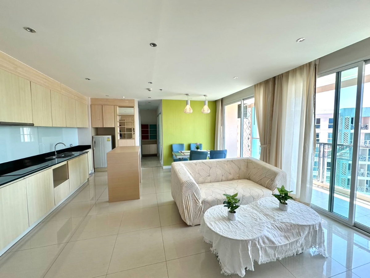 รูป 🏠 ขาย คอนโด Grande Caribbean Pattaya แกรนด์ คาริเบียน พัทยา  สไตล์รีสอร์ทพัทยา โควต้าต่างชาติ (Foreign Quota) ✅ 2 ห้องนอน วิวสระ พร้อมอยู่ - รูปที่ 4/10