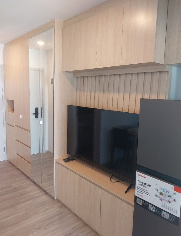 รูป ให้เช่าคอนโด Regent Home Bangna 400 เมตร จาก BTS บางนา 28 ตร.ม. อาคาร Aชั้น26วิวแม่น้ำ - รูปที่ 10/18
