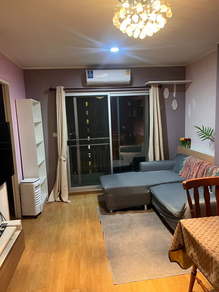 รูป 🔥 [FOR RENT] U DELIGHT @ HUAIKWANG STATION — 🌆 Rare Item! ห้องมุม 43 ตร.ม. 2 ระเบียง ลมเย็นฉ่ำ แอร์ใหม่เอี่ยม! 🏙️ - รูปที่ 4/13