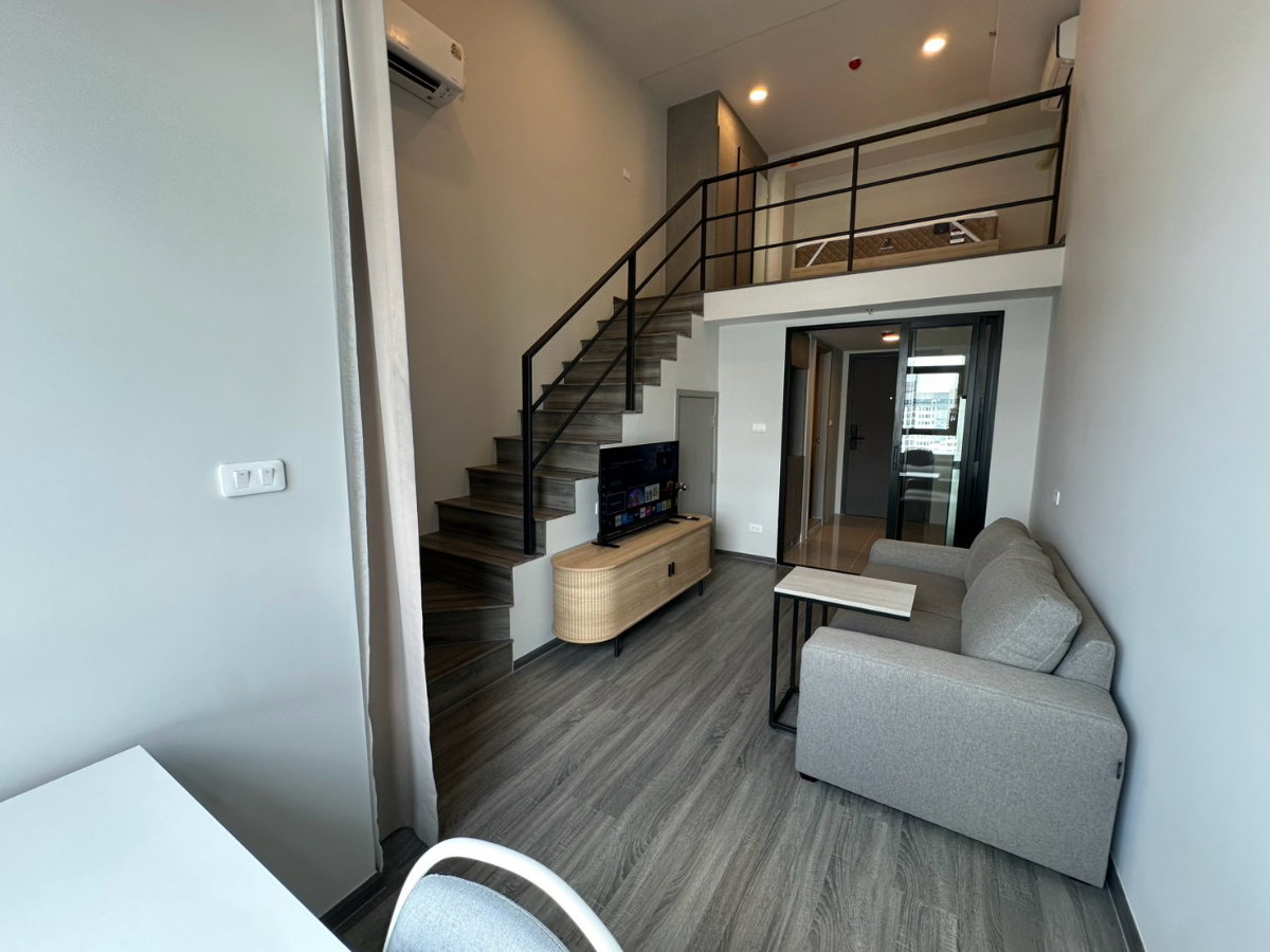 รูป 🔥Hot deal🔥 Duplex unit For rent: Ideo Ramkhamhaeng lamsali station near MRT Yaek Lamsali - รูปที่ 9/16