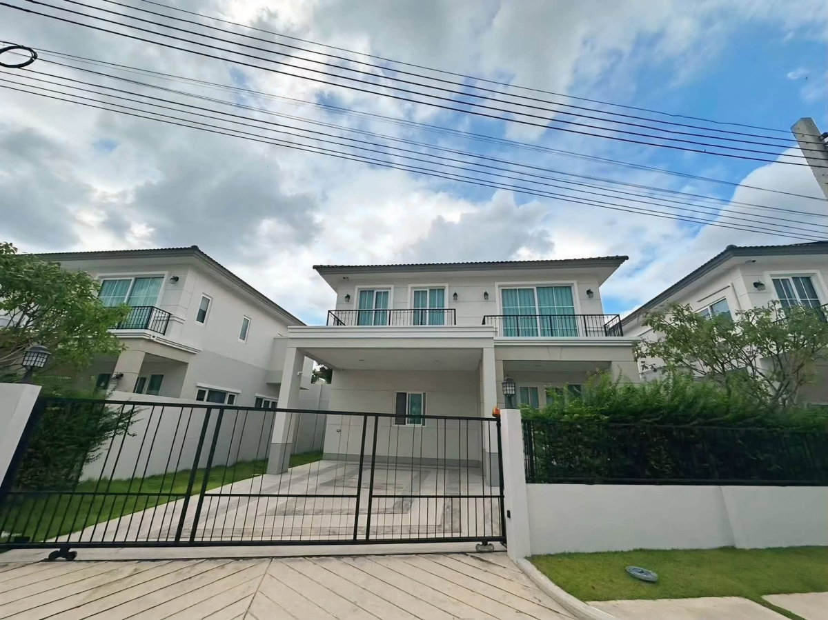HR3744ให้เช่าบ้านเดี่ยวหรู ลัดดารมย์ จตุโชติ 15 ทำเลหน้าสวน-ติดคลับเฮ้าส์ | ใกล้ทางด่วนจตุโชติ-สุขาภิบาล 5 [ยินดีรับผู้เช่าทุกชาติ]