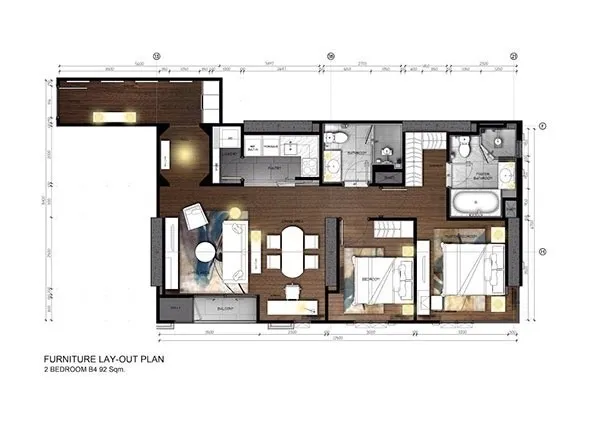 picture 2 Bedroom Condo for sale at The Diplomat 39  155817 - 12/12