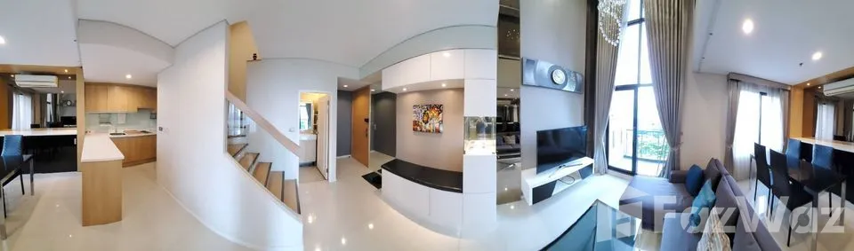 รูป คอนโดให้เช่า 1 ห้องนอน ในโครงการ วิลล่า อโศก 1367362 - รูปที่ 6/10