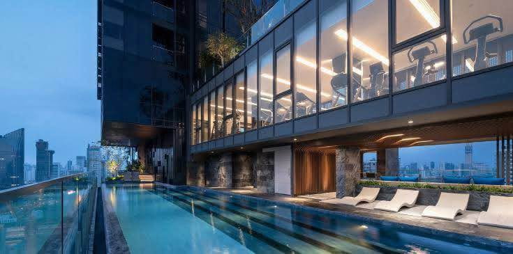 picture 1BR Walk-in Closet, Opposite MRT Rama 9 / Central Rama 9! 🏙️ - 11/13