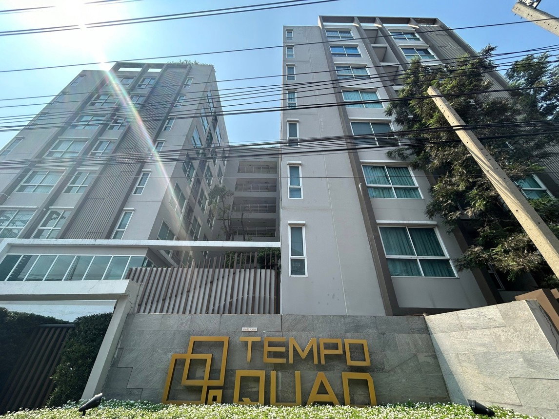 รูป 🏢 ขาย คอนโด เทมโป ควอด สะพานใหม่ (Tempo Quad Saphan Mai) | ใกล้ BTS สายหยุด - รูปที่ 2/9