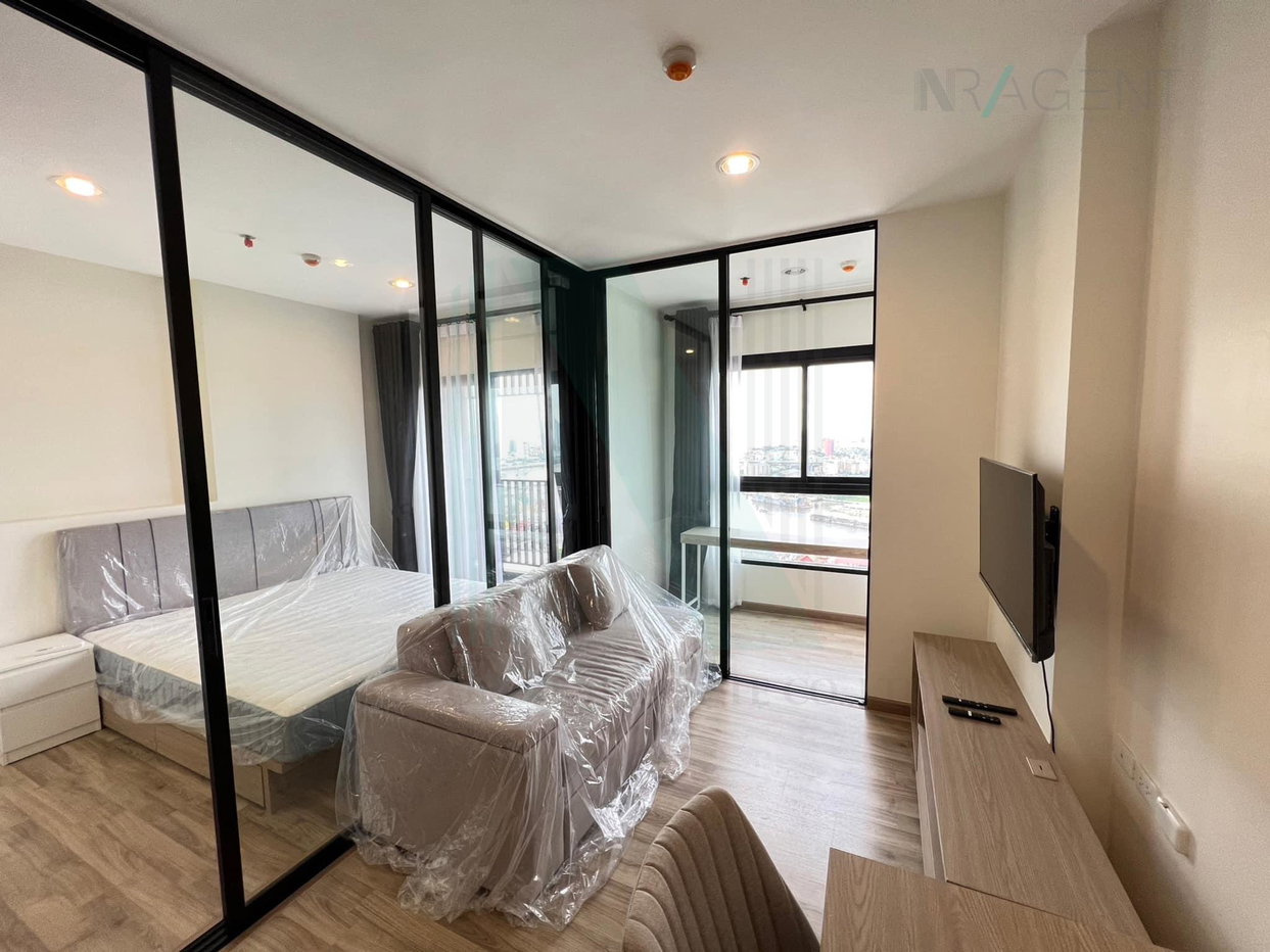 รูป 🎉 ให้เช่าคอนโด นิช โมโน เจริญนคร อาคาร 1 ชั้น 25 1 ห้องนอน ขนาด 34.00 ตรม ใกล้ Big C ดาวคะนอง - รูปที่ 3/8