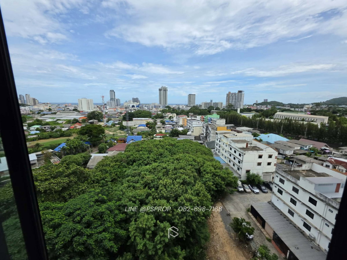 รูป คอนโดเช่าศรีราชา ใกล้โรบินสัน ศรีราชา Plus Condo Sriracha✅ พร้อมเข้าอยู่ #CR0537 - รูปที่ 9/9