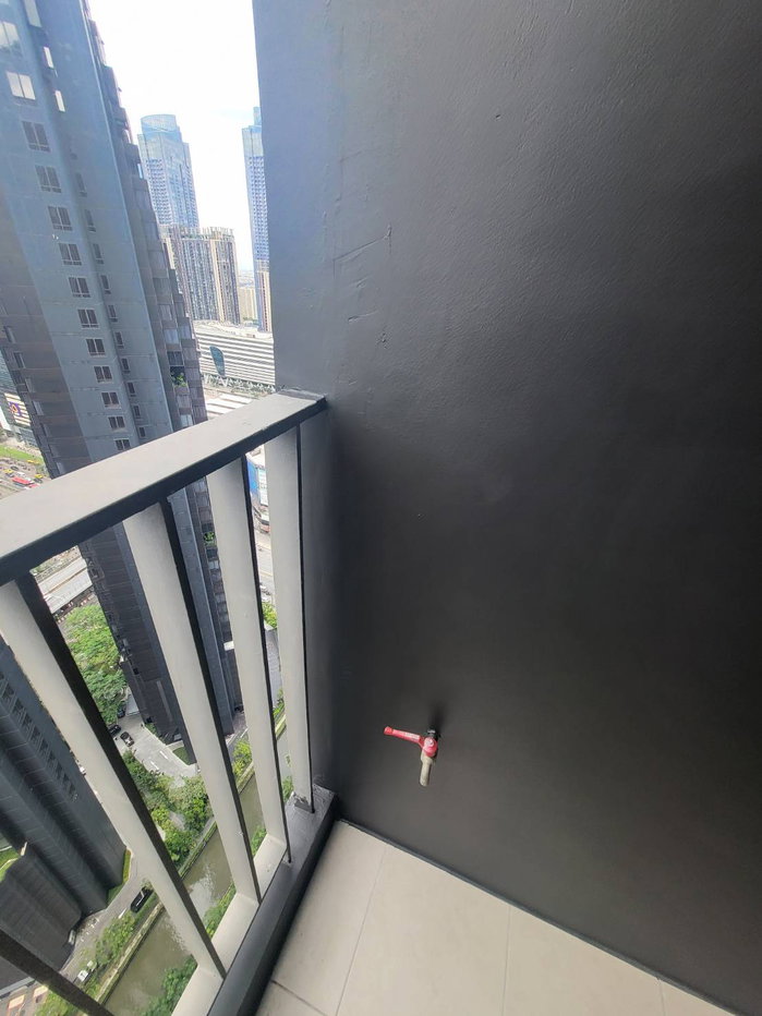 รูป Condo for RENT : Life Asoke Rama 9 𝐒𝐢𝐳𝐞 : 35 sqm. 1 Bed / 1 Bath /ครัวปิด / City View 𝐅𝐥𝐨𝐨𝐫 : 36 Tower: A ✅ Fully furnished - รูปที่ 9/9