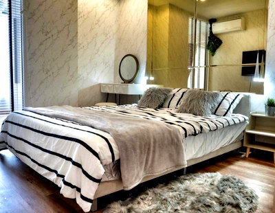 คอนโดให้เช่า : คอนโดให้เช่า :15 Sukhumvit Residences((BTS Asoke อโศก ) MK-02 line @livingbkk  