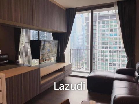 38.5 sqm high-floor 1-bedroom condo at Nara 9 Sathorn Bangkok