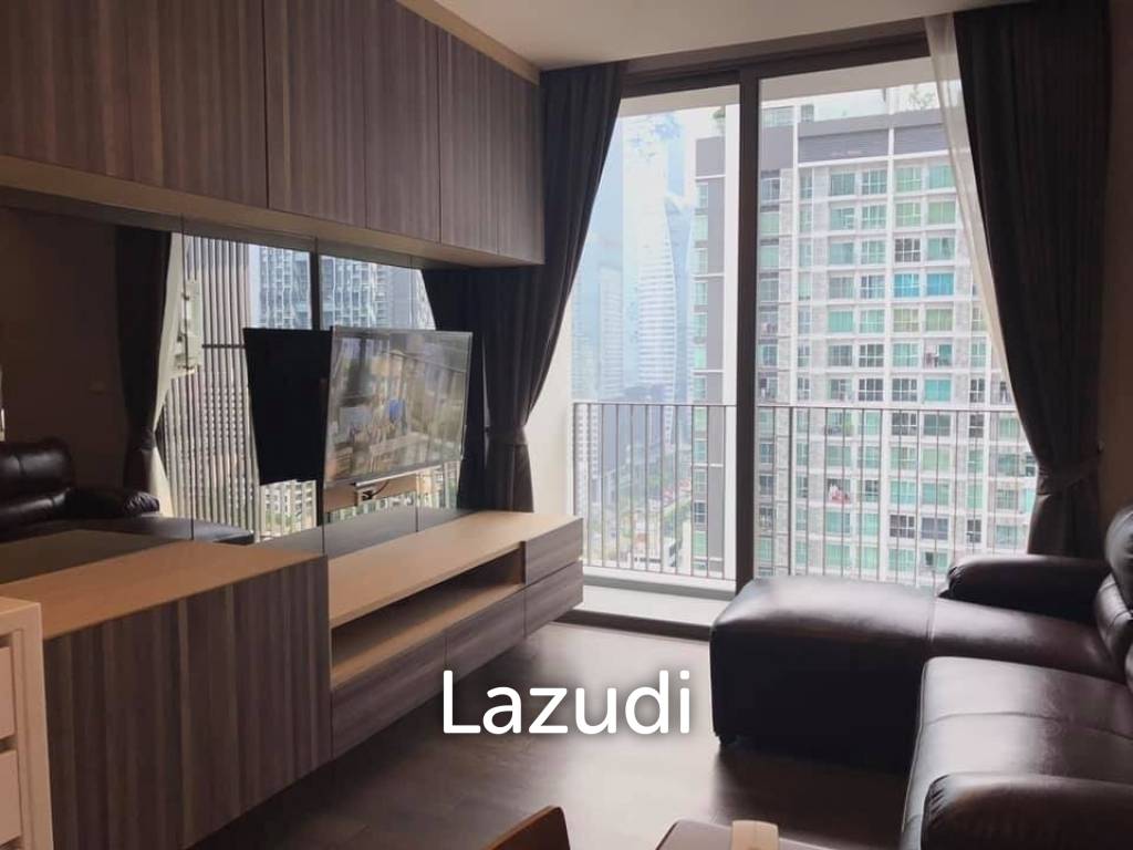 picture 38.5 sqm high-floor 1-bedroom condo at Nara 9 Sathorn Bangkok - 1/14
