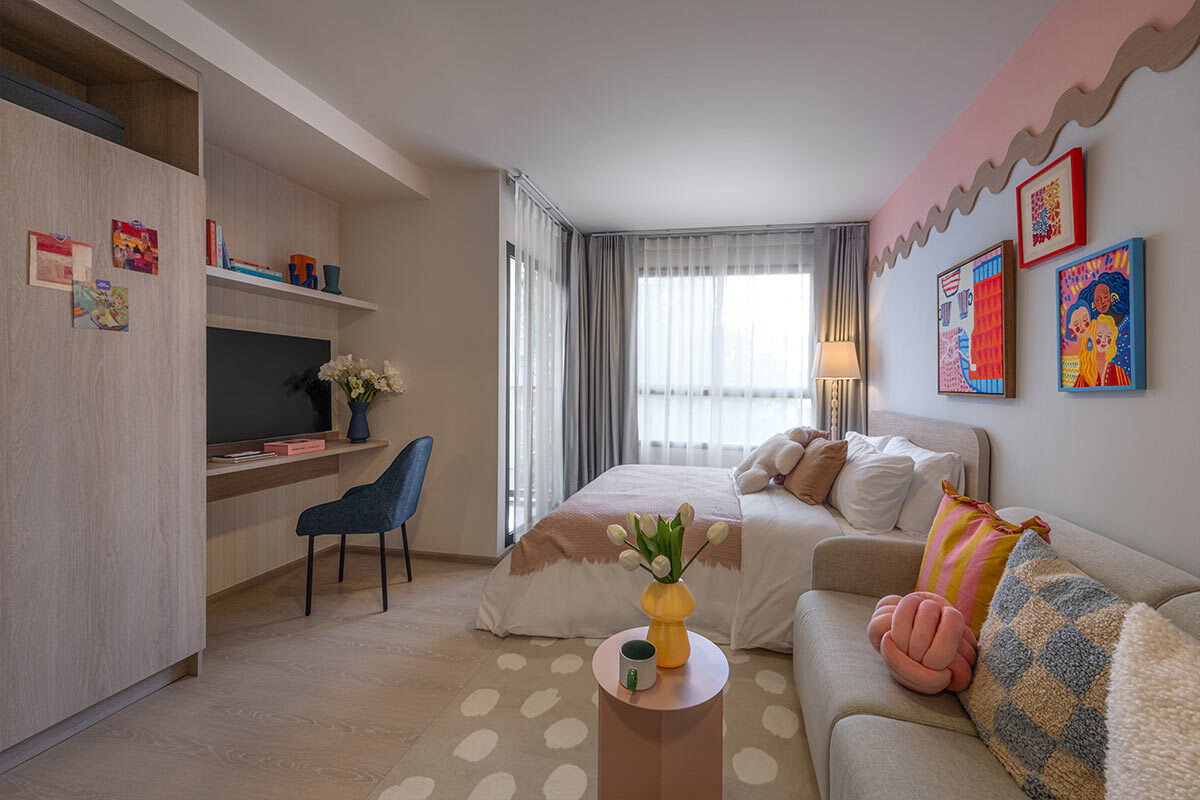 รูป Dcondo air Lad Krabang 1bed plus ไซด์ใหญ่ ฟรีค่าใช้จ่าย ณ วันโอน  - รูปที่ 8/10