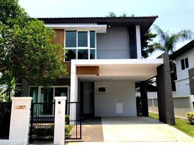 บ้านเดี่ยวให้เช่า : 🏡ให้เช่า บ้านเดี่ยวสีวลี มีโชค | ทำเลดี โครงการน่าอยู่ เหมาะสำหรับครอบครัว เดินทางสะดวก