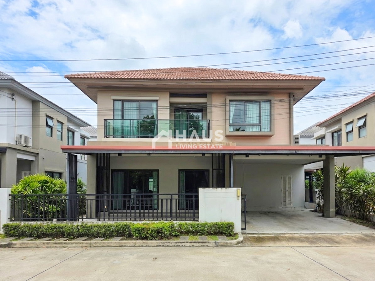 รูป 🔥 คุ้มที่สุด! บ้านพร้อมห้องนอนล่าง ต่อเติมลงเข็มหน้า-หลังบ้านแล้ว 🔥 ขายบ้านเดี่ยว เวนิว พระราม 5-2 🔥 / 4 ห้องนอน #HRM5099 - รูปที่ 1/24