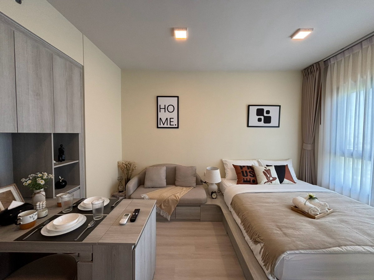 รูป For Rent: COBE Ratchada Rama 9 — pet-friendly, resort-style living near MRT Thailand Cultural Centre. - รูปที่ 5/34