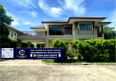 เช่าบ้านเดี่ยว แคราย : ให้เช่า 4 ห้องนอน 108 ตร.ว พร้อมเข้าอยู่ -- โทรด่วน 094-641-5974