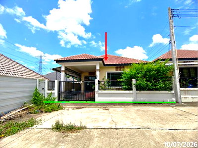 บ้านเดี่ยว ปลวกแดง ระยอง : บ้านเดี่ยว 38 ตร.วา ศิรินันท์ ปลวกแดง ระยอง 1.9M