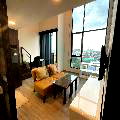 Condos for rent : For Rent Condo THE ORIGIN PLUG & PLAY RAMINTRA Building A, Floor 8,Duplex, Room size 21.90 sqm