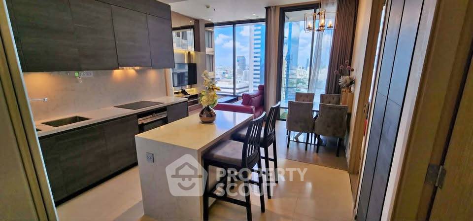 picture 28th-Floor 2-BR The Esse Asoke Near MRT Sukhumvit (ID 3192857) - 1/13