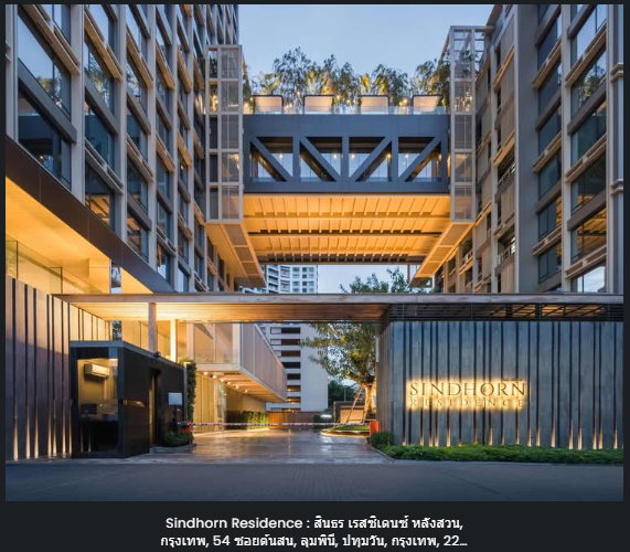 รูป ที่พักอาศัยระดับซูเปอร์ลักชัวรีในกรุงเทพฯ | ยูนิตห้องมุมหายากที่ Sindhorn Residence - รูปที่ 35/43