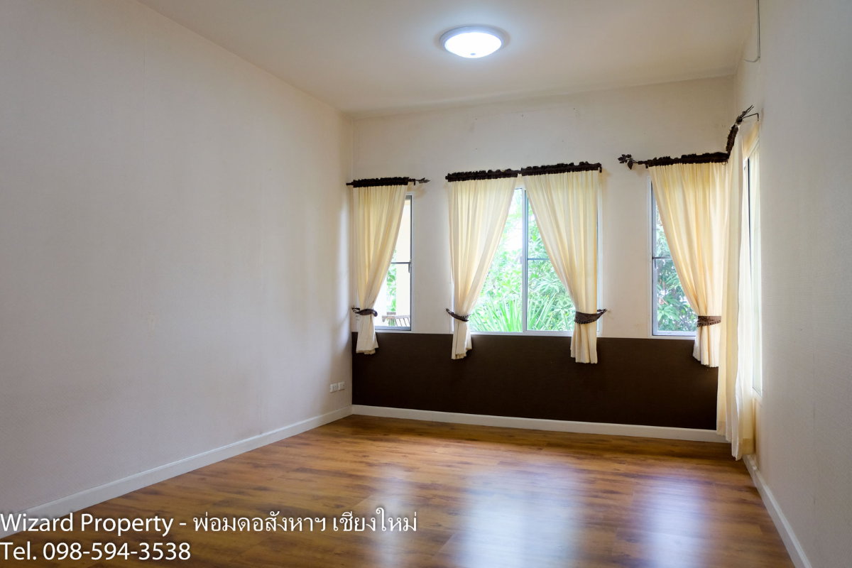 รูป บ้าน 2 ชั้นให้เช่า ติดป่าดอยสุเทพ วิวภูเขา | น้ำแพร่ หางดง เชียงใหม่ บ้านในโครงการหรู • ฟังก์ชันครบ • เฟอร์นิเจอร์ครบ • มีส่วนกลาง - รูปที่ 17/32