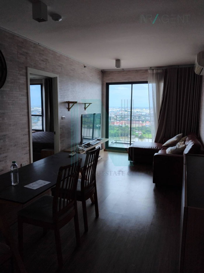 picture For Rent Condo U DELIGHT RESIDENCE RIVERFRONT RAMA 3 Building 1, Floor 23,2 bed room, Room size 56 sqm - 2/8