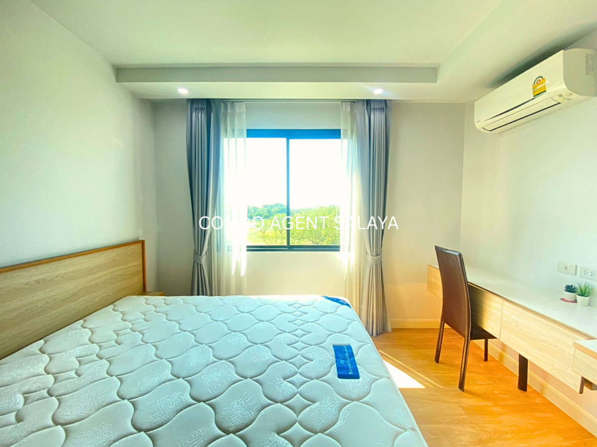รูป ขาย V Condo Salaya 𝟏 𝐁𝐞𝐝𝐫𝐨𝐨𝐦 | 𝟏 𝐁𝐚𝐭𝐡𝐫𝐨𝐨𝐦 🛁 วิวสนามกอล์ฟ - รูปที่ 5/16