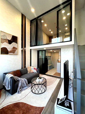 Condos for rent : For Rent Condo SO ORIGIN KASET INTERCHANGE Building 1, Floor 10,Duplex, Room size 25 sqm
