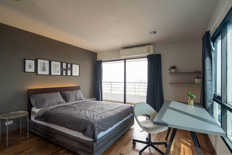picture Sarin Place Ratchada 46 ✨ Large 2BR corner unit | 22nd floor | Spacious balcony | Ready to move in immediately - 3/16