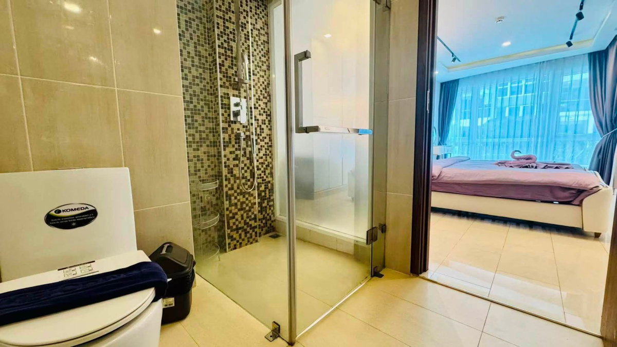 รูป Grand Avenue Residence วิวสระ pool access คอนโดพัทยากลาง ซ.บัวขาว 47ตารางเมตร 1นอน 1น้ำ โควต้าต่างชาติ - รูปที่ 3/13