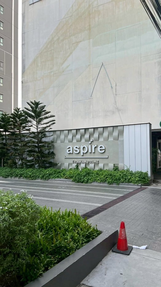 picture Condo For Rent Aspire Erawan Prime Close to BTS Erawan 1 Bedplus 35 sq. m lease 15000- - 17/18