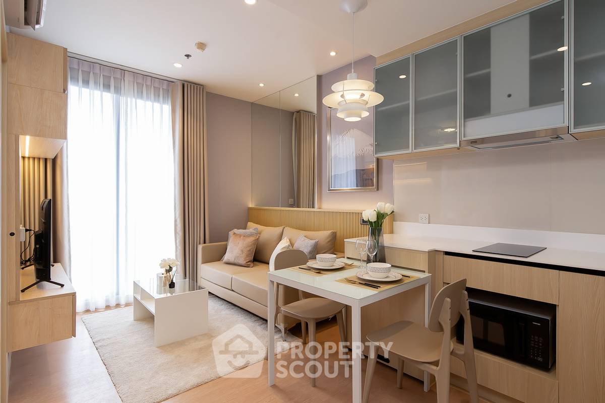 รูป คอนโดเลี้ยงสัตว์ได้ 1 ห้องนอน ชั้น 27 Maru Ekkamai 2 ใกล้ BTS เอกมัย (ID 3189311) - รูปที่ 1/19