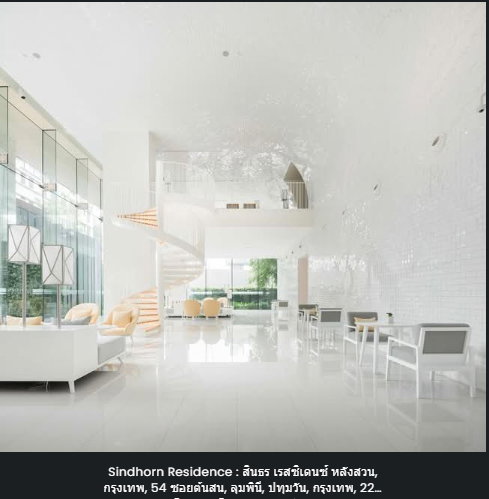 รูป ที่พักอาศัยระดับซูเปอร์ลักชัวรีในกรุงเทพฯ | ยูนิตห้องมุมหายากที่ Sindhorn Residence - รูปที่ 43/43