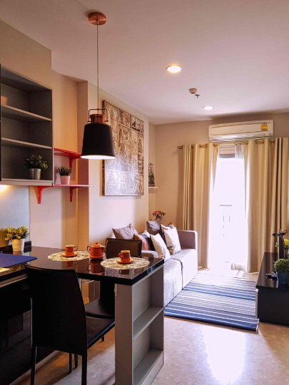 📣ให้เช่าคอนโด The Crest Sukhumvit 34 (BTS ทองหล่อ) 1ห้องนอน เฟอร์ครบ @onestepliving