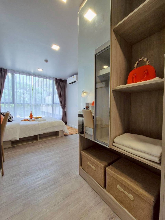 รูป T274 ให้เช่าคอนโด Atmoz Tropicana Bangna (แอทโมซ ทรอปิคาน่า บางนา) ทำเลดี ห้องตกแต่งสวยมาก เฟอร์ครบ มีเครื่องซักผ้า - รูปที่ 6/20