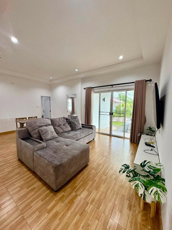 รูป POS บ้านเดี่ยวชั้นเดียว หนองจ๊อม, สันทราย ทำเลสงบ ใกล้เมือง น้ำไม่ท่วม, เฟอร์นิเจอร์และเครื่องใช้ไฟฟ้าครบ พร้อมอยู่ - รูปที่ 3/12