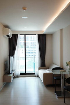 VTARA Sukhumvit 36 ปล่อยเช่า ห้องตกแต่งสวย สภาพเหมือรใหม่ไม่มีจุดเสียหาย 1 ห้องนอน 1 ห้องน้ำ